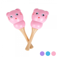 HAOSEN 하오센 고양이 캐릭터 마라카스 보라 HM-150