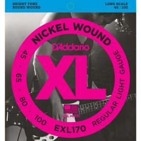 Daddario 다다리오 XL 베이스 스트링 045-100 (EXL170)