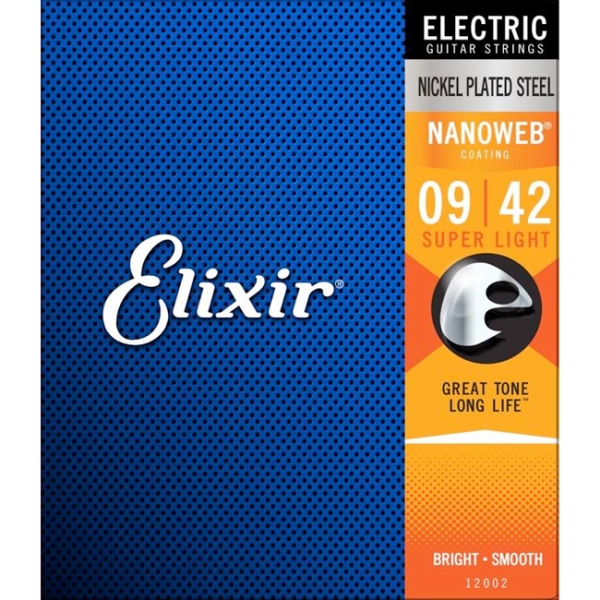 엘릭서 Elixir NANOWEB 나노웹 일렉기타 스트링 009-042 (12002) 엘릭서 Elixir NANOWEB 나노웹 일렉기타 스트링 009-042 (12002)