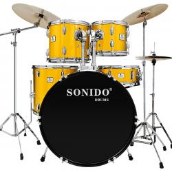 [풀세트구성] Sonido Q-star 5기통 드럼세트 색상선택 심벌+의자포함 무료조율 서비스