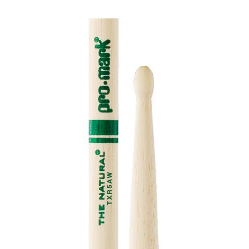 Promark 히코리 내추럴 우드팁 드럼스틱 TXR5AW Promark 히코리 내추럴 우드팁 드럼스틱 TXR5AW