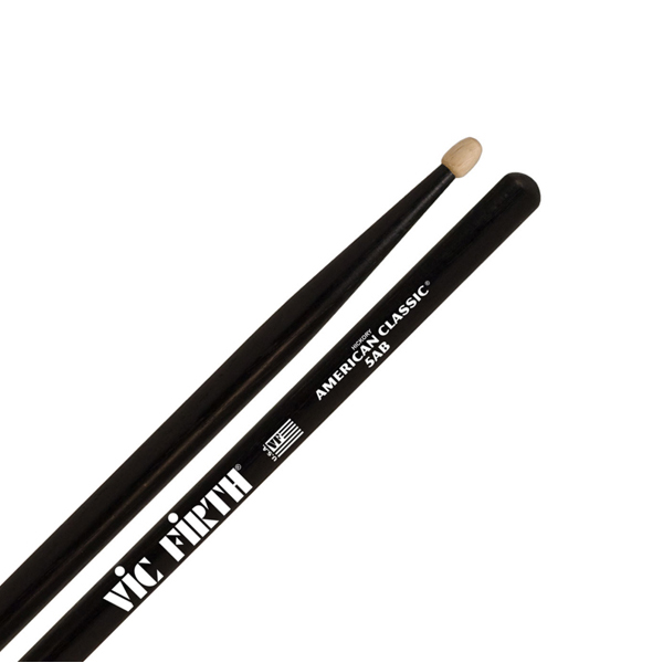VicFirth Hickory American Classic 5A Black (우든팁) 드럼스틱 5AB VicFirth Hickory American Classic 5A Black (우든팁) 드럼스틱 5AB
