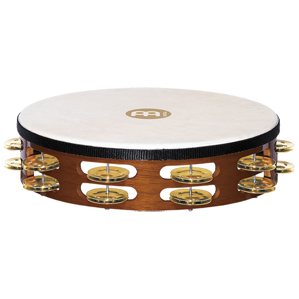 Meinl 메이늘 더블 10인치 가죽 탬버린 TAH2B-AB