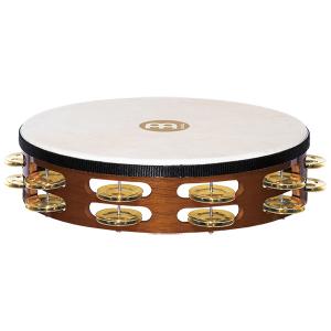 Meinl 메이늘 더블 10인치 가죽 탬버린 TAH2B-AB