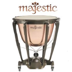 Majestic 심포닉 팀파니 Hammered Copper Deep Cambered 23인치 1개 큰사이즈 몸통(케틀) (Majestic 커버 포함) MP2300AH