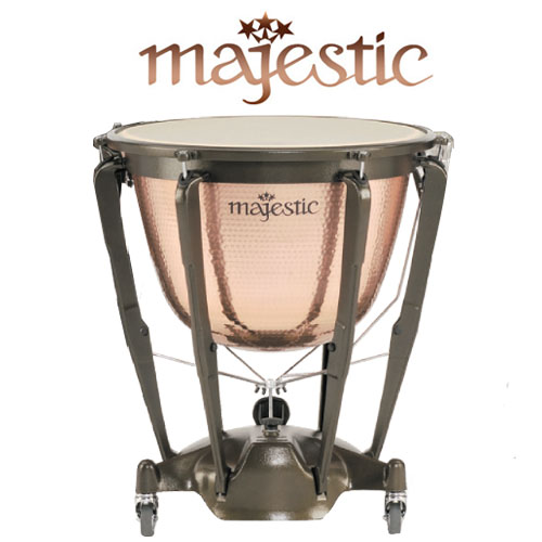 Majestic 심포닉 팀파니 Hammered Copper Deep Cambered 26인치 1개 큰사이즈 몸통(케틀) (Majestic 커버 포함) MP2600AH Majestic 심포닉 팀파니 Hammered Copper Deep Cambered 26인치 1개 큰사이즈 몸통(케틀) (Majestic 커버 포함) MP2600AH