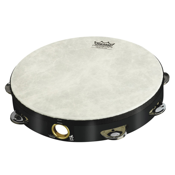 Remo FIBERSKYN 3 탬버린 싱글징글 10인치 TA-5110-70 Remo FIBERSKYN 3 탬버린 싱글징글 10인치 TA-5110-70