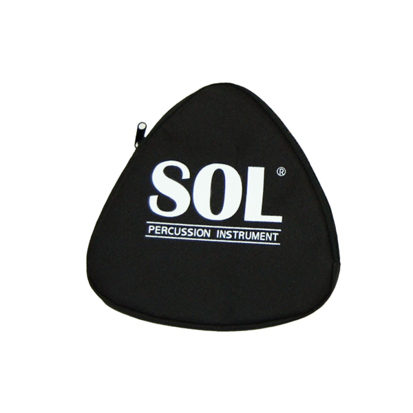 SOL 트라이앵글 고급형 스폰지 가방 9인치 SOL-TRI9B
