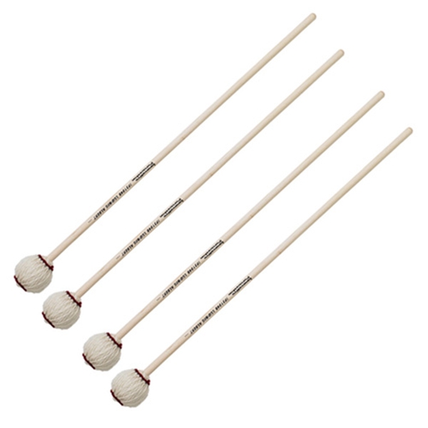 Innovative 마림바 4말렛용 나무핸들 2조 Medium Soft Ludwig Albert IP3104B