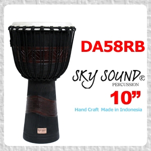 [스카이사운드] 조각 젬베 10인치 (높이 58cm) DA58RB-2