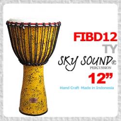 [스카이사운드] 화이바 젬베 12인치 FIBD12TY