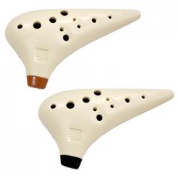 진오카리나 초보용 / 교육용 알토 C 스마트진 (아이보리)