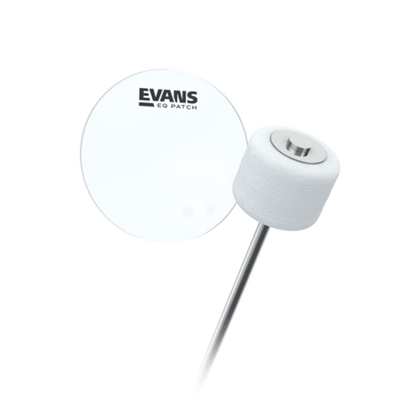 EVANS EQ Bass Drum Patch 싱글페달용 EQPC1 (투명2P)