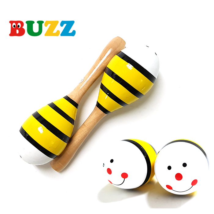 BUZZ 꿀벌 마라카스 2개 1쌍 2012-2A BUZZ 꿀벌 마라카스 2개 1쌍 2012-2A