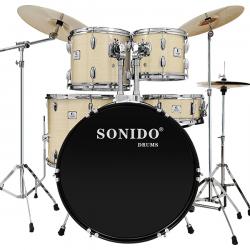 [풀세트구성] Sonido Q-star 5기통 드럼세트 색상선택 심벌+의자포함