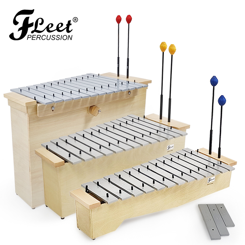 FLEET 메탈로폰 3종세트 FLT-5000-GSET(말렛포함) FLEET 메탈로폰 3종세트 FLT-5000-GSET(말렛포함)