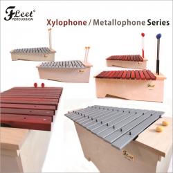 FLEET 실로폰,메탈로폰 6종세트 FLT-5000-XG6SET(말렛포함)