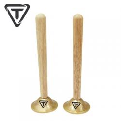 MINI CYMBALS WITH HANDLE TYCOON (M015-00)