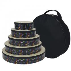 BUZZ 리듬핸드드럼5종 핸드드럼 가방포함 HD6-14 set