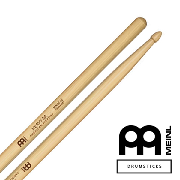 Meinl Heavy 5A 우든팁 드럼스틱 SB108