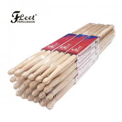 Fleet 북미산 히코리 7A드럼스틱 12개 패키지세트