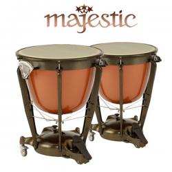 Majestic 심포닉 팀파니 유리섬유(Fiberglass) 작은사이즈 몸통(Parabolic) 26+29인치 2개 1조 (Majestic 커버 포함) MPF2600A+MPF2900A