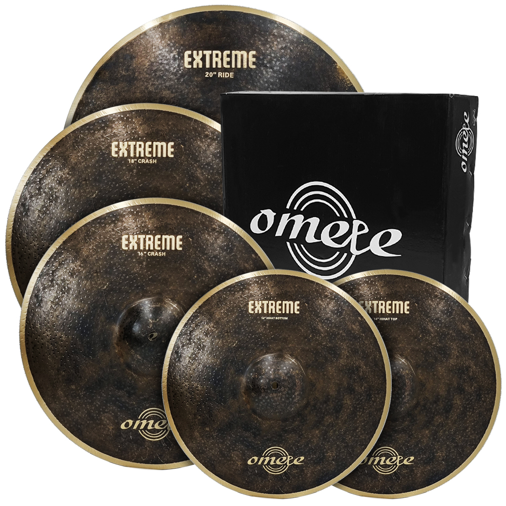 Omete 오메테 Extreme Series 5종 심벌팩 14161820 가방포함 OET-SET5