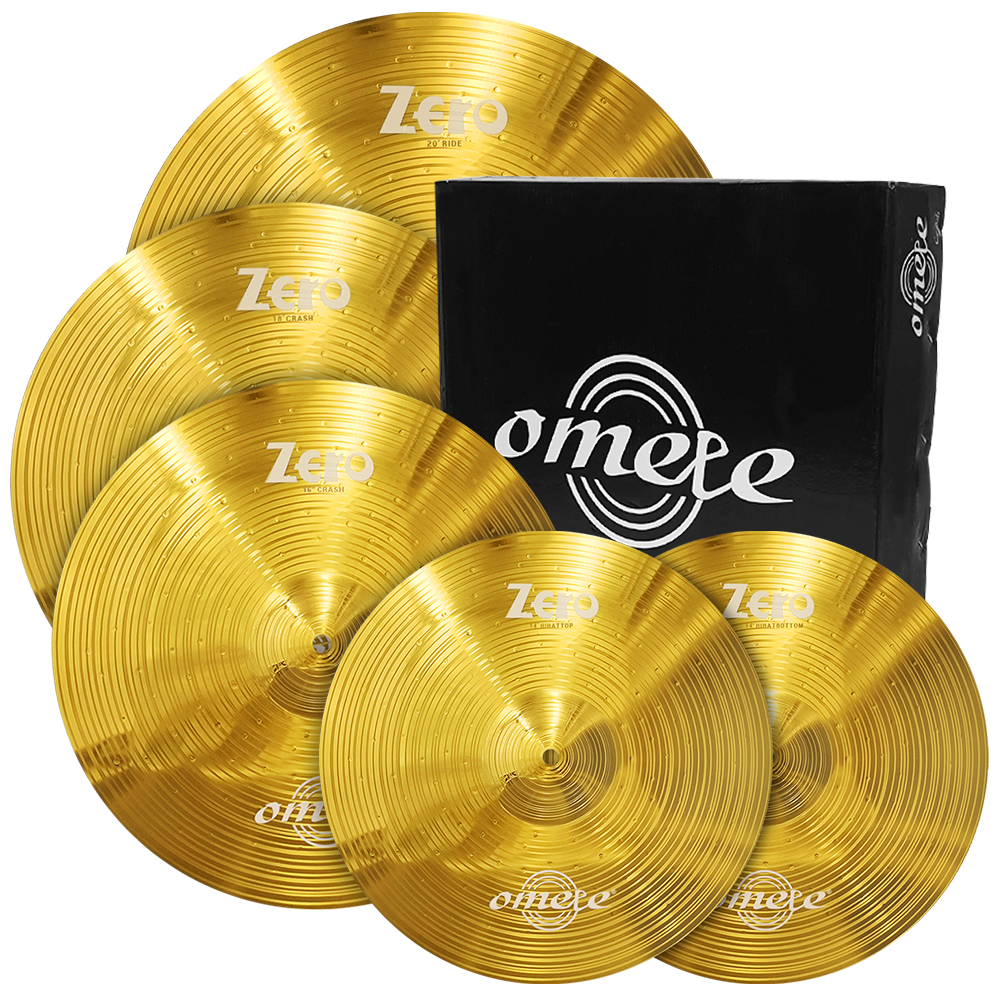Omete 오메테 Zero Series 5종 14161820 심벌팩 심벌케이스 포함 OZR-SET5 Omete 오메테 Zero Series 5종 14161820 심벌팩 심벌케이스 포함 OZR-SET5