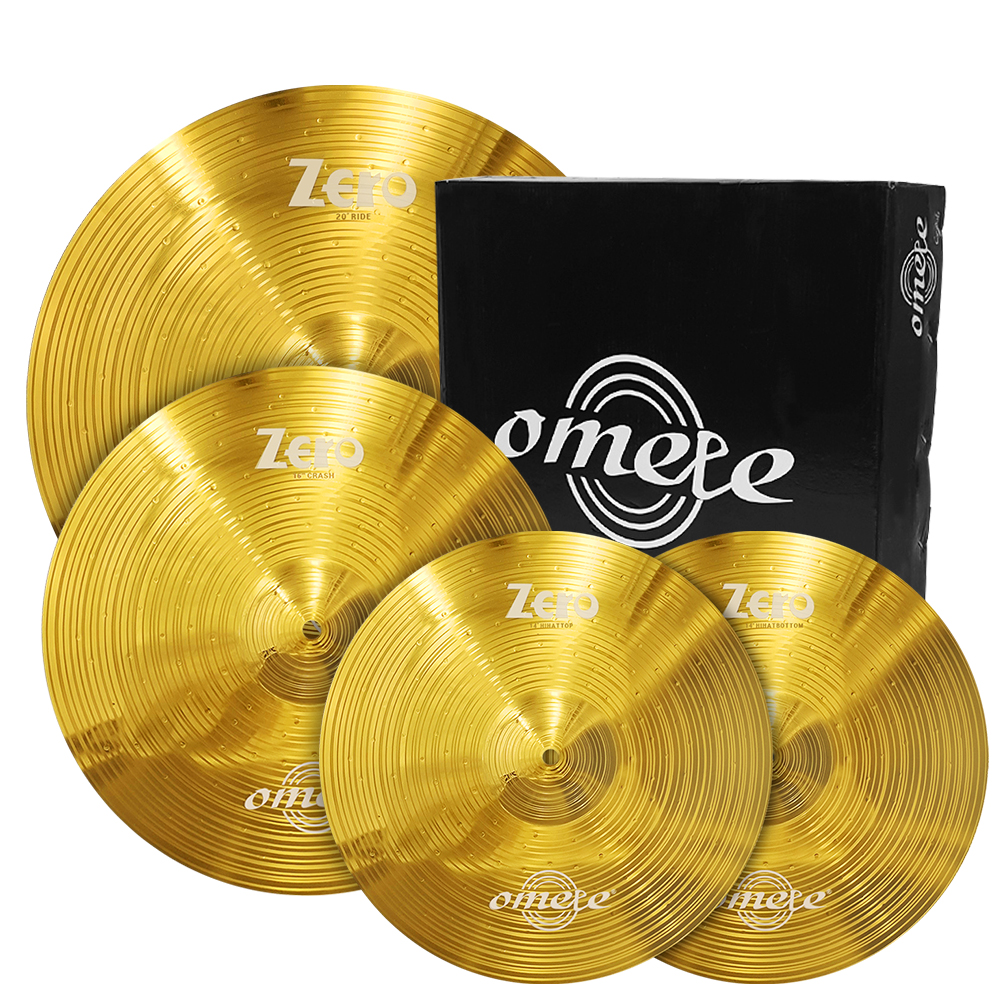 Omete 오메테 Zero Series 4종 141620 심벌팩 심벌케이스 포함 OZR-SET4 Omete 오메테 Zero Series 4종 141620 심벌팩 심벌케이스 포함 OZR-SET4