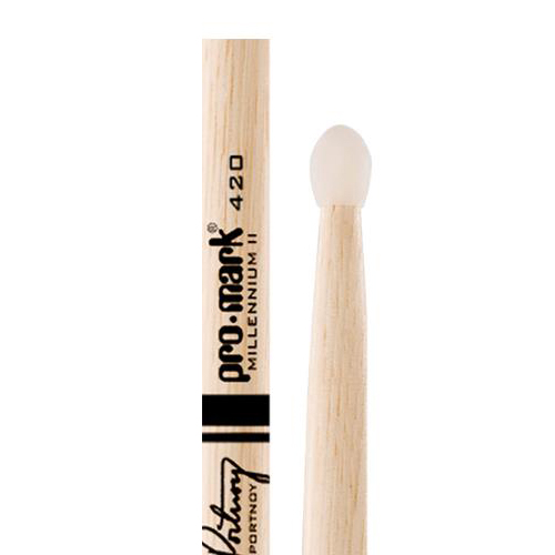 Promark 마이크 포트노이 나일론팁 드럼스틱TX420N Promark 마이크 포트노이 나일론팁 드럼스틱TX420N