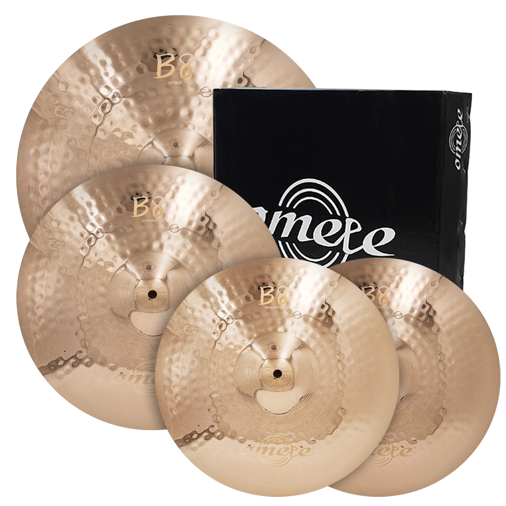OMETE 오메테 B8 Series Cymbal 4pack 심벌4종팩 OB8-SET4 OMETE 오메테 B8 Series Cymbal 4pack 심벌4종팩 OB8-SET4