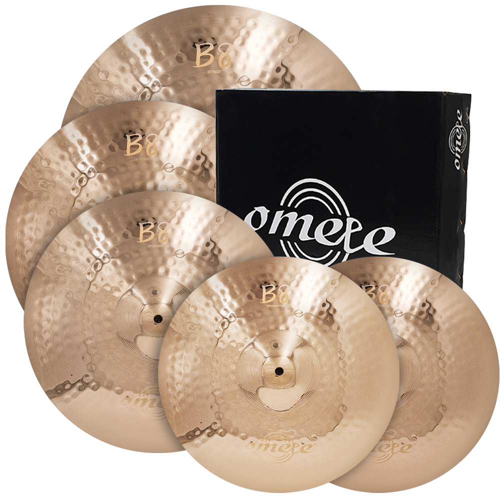 OMETE 오메테 B8 Cymbal pack 5 심벌팩5종 OB8-SET5