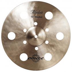 Omete 오메테 Alpha Series 12홀 O-zone Stacker 심벌 16인치 OAP16-12CO