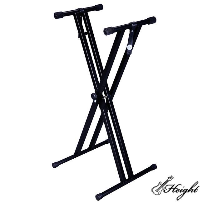 HEIGHT 더블 X자형 접이식 키보드 스탠드 KBST02