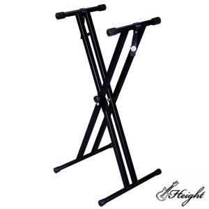 HEIGHT 더블 X자형 접이식 키보드 스탠드 KBST02
