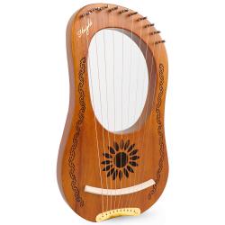 HEIGHT 리라하프 10음계 미니하프 LY10-NS