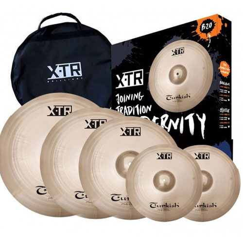 Turkish 터키쉬 X-TR Classic 심벌세트 5장+가방포함 XTR-C-SET1 Turkish 터키쉬 X-TR Classic 심벌세트 5장+가방포함 XTR-C-SET1