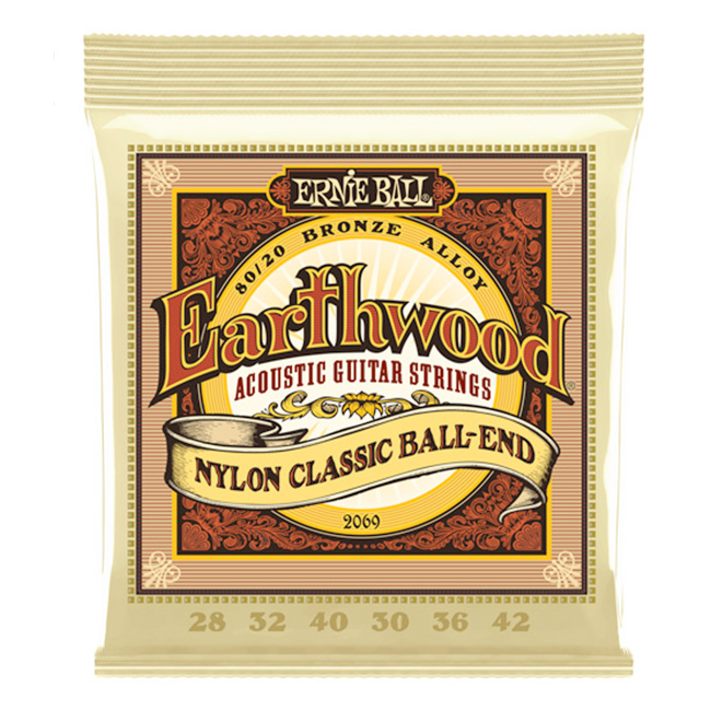 Ernie Ball - Earthwood Nylon Classic Ball-End / 어니볼 나일론 스트링 028-042 (P02069) Ernie Ball - Earthwood Nylon Classic Ball-End / 어니볼 나일론 스트링 028-042 (P02069)