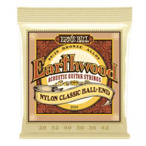 Ernie Ball - Earthwood Nylon Classic Ball-End / 어니볼 나일론 스트링 028-042 (P02069)