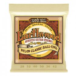 Ernie Ball - Earthwood Nylon Classic Ball-End / 어니볼 나일론 스트링 028-042 (P02069)