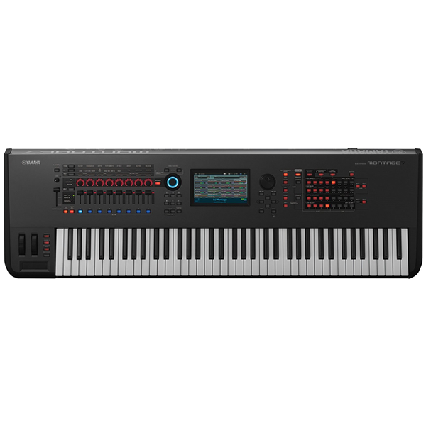 야마하 몽타주7 신디사이저 Yamaha montage7 Synthesizer 블랙 화이트 야마하 몽타주7 신디사이저 Yamaha montage7 Synthesizer 블랙 화이트
