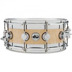DW Drum Workshop Collectors Series Edge 6x14 스네어드럼 Satin Natural