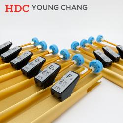 영창 톤차임 YCTC-16 교육용 악기 고급케이스 포함 16음 골드