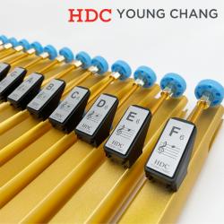 영창 톤차임 YCTC-25 교육용 악기 고급케이스 포함 25음 골드