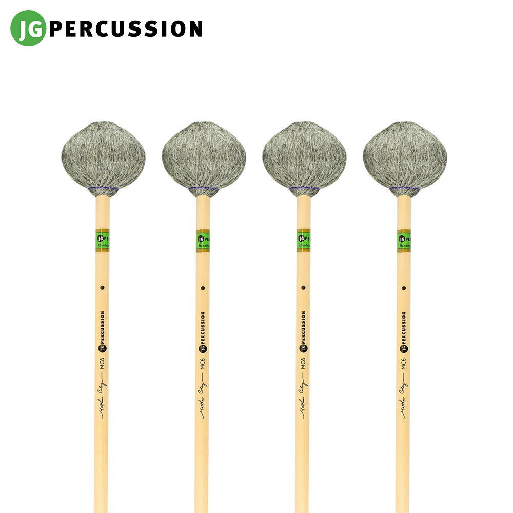 JG PERCUSSION 메튜콜리 시그니처 시리즈 마림바 4말렛 Very Soft MC6