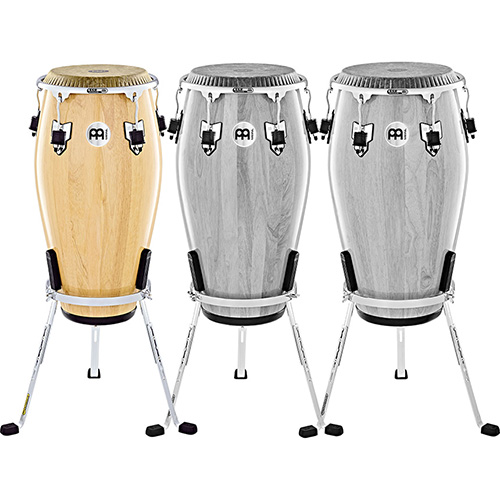 Meinl (메이늘) 11인치 퀸토 Natural 색상 스탠드포함 Fiberskyn Remo MECR11NT-CH
