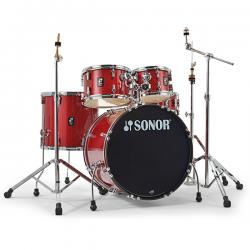 Sonor AQX 5기통 Stage Red Moon Sparkle 17505449(하드웨어포함/심벌 불포함)