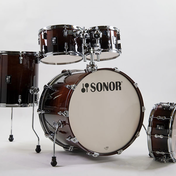 Sonor AQ2 5기통 Stage Brown Fade 17503422 하드웨어 별도
