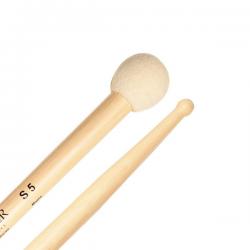 Agner 심벌/멀티 말렛 하드펠트 흰색볼 30mm 라운드팁 S5 총길이42cm Malpe Switzerland AG-S5