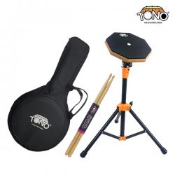 TONO 토노 8인치 연습용 드럼패드 세트(가방 포함)